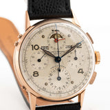 Universal Genève Tri Compax 12551 Rosé 1940s