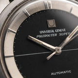 Universal Geneve 869112 Polerouter Super Nero 1960s