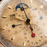 Universal Geneve Tri Compax 22258 Rose 1940s