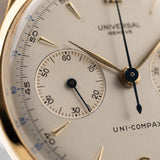 Universal Geneve Uni Compax 124103 Jumbo 18k 1950s
