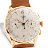 Universal Geneve Uni Compax 124103 Jumbo 18k 1950s