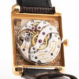 Vacheron Constantin 4108 Tank 18 carati oro rosa anni '50