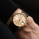 Rolex Oyster Perpetual Date 18k 1989
