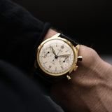 Universal Geneve Uni-Compax Jumbo 18k 1940s