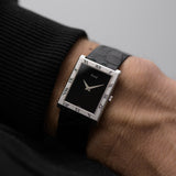 Piaget Tank Black Roman 18k 1970