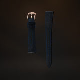 KARDINAL Cinturino per orologio in pelle goffrata lucertola