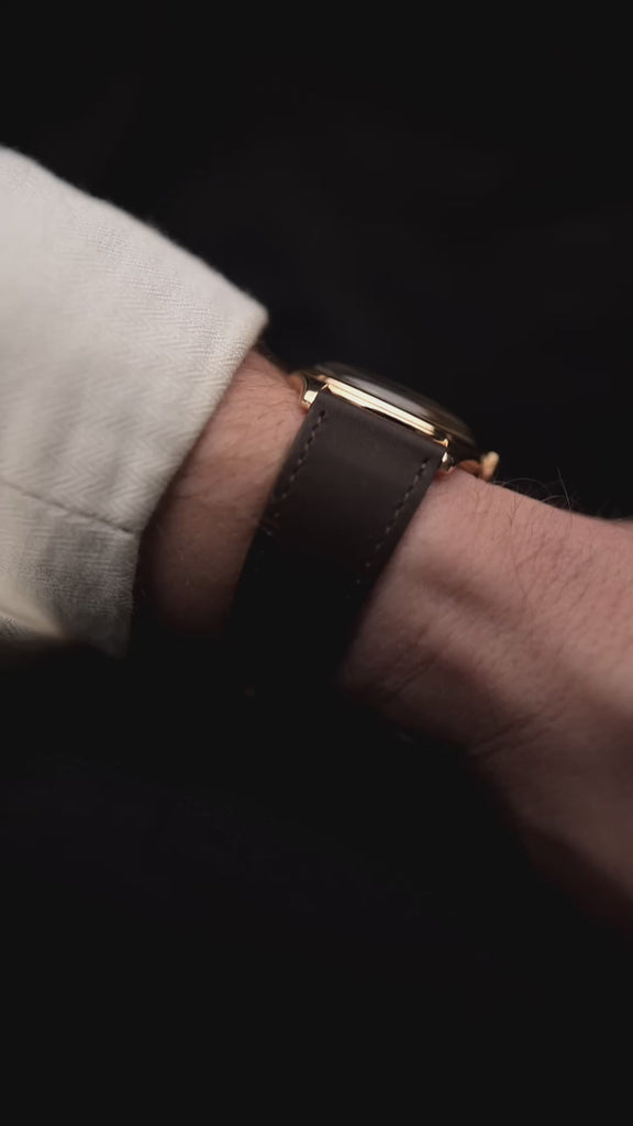 Orologio vintage Vacheron Constantin - Vacheron Constantin 4600 quadrante oro rosa Patrimony 1956 al polso
