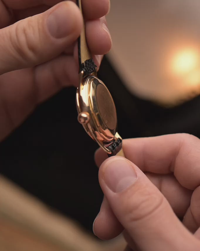 Vacheron Constantin Guilloche Rose d'epoca degli anni Cinquanta.