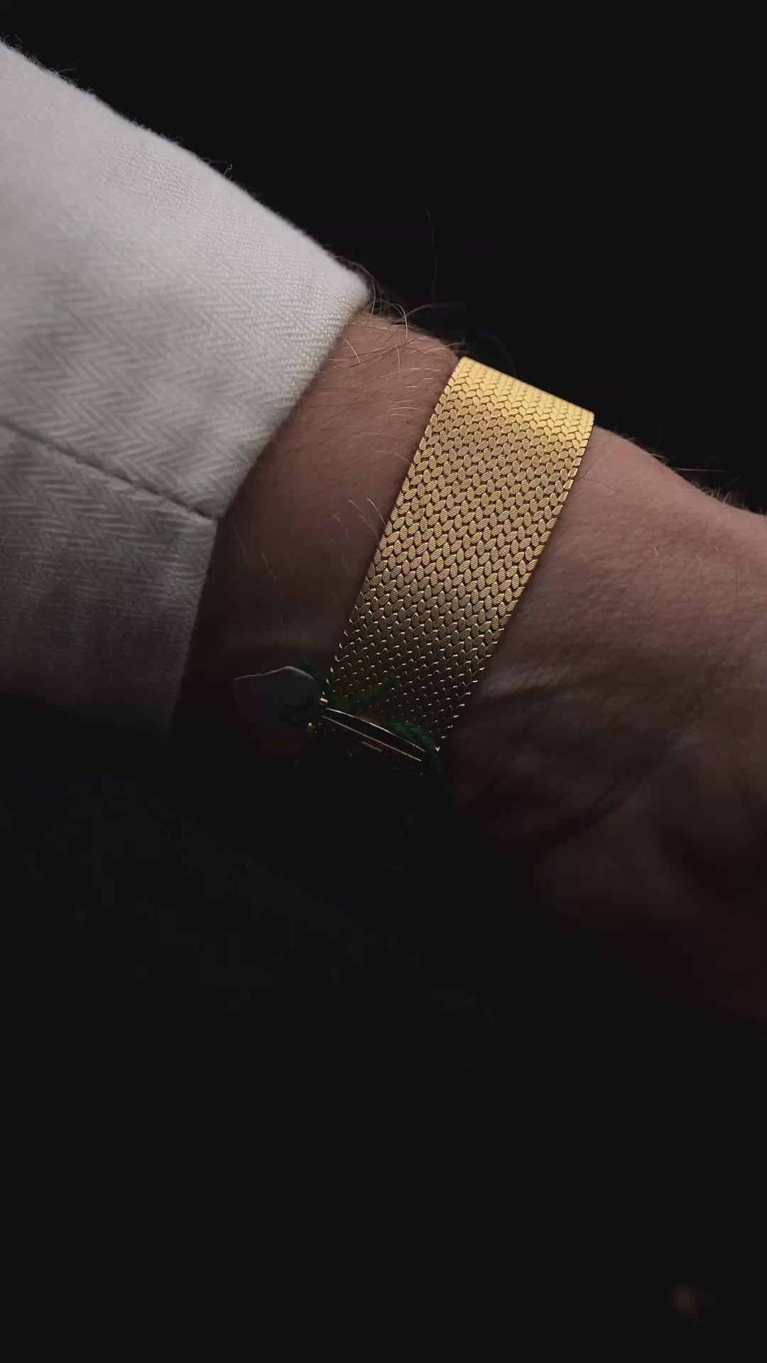 Audemars Piguet 18k Black Ellipse anni '70
