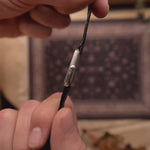 Orologio vintage Piaget Protocole 9154, in oro bianco 18 carati, quadrante in onice, cassa a serbatoio, movimento manuale 9P, cinturino in pelle, video con diverse angolazioni e dettagli.