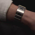 Cartier Santos Carrée 2961 Borgogna usato anni '80
