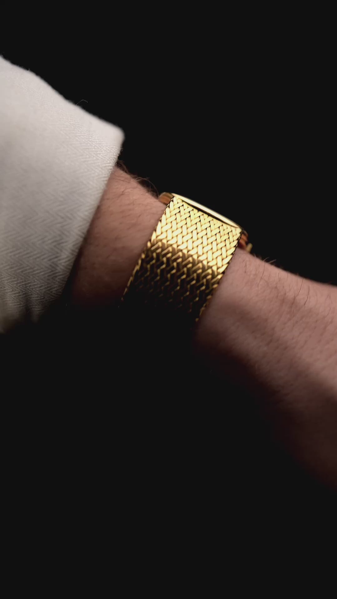 Preowned Patek Philippe Ellipse 3605 Jumbo 1982 oro giallo 18 carati