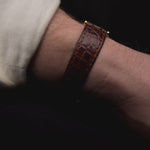 Orologio vintage Cartier Donna Cartier Must de Vermeil Ronde Borgogna anni '90 - Ref 590004
