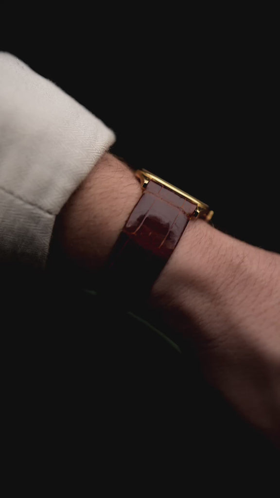 Patek Philippe Ellipse 3845 Güblin 1970s Orologio Vintage