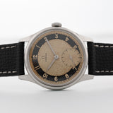 Omega Tuxedo bicolore 1947 - Goldammer Orologi Vintage