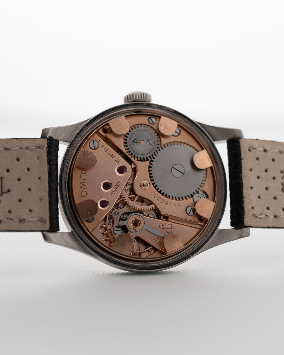 Omega Tuxedo bicolore 1947 - Goldammer Orologi Vintage