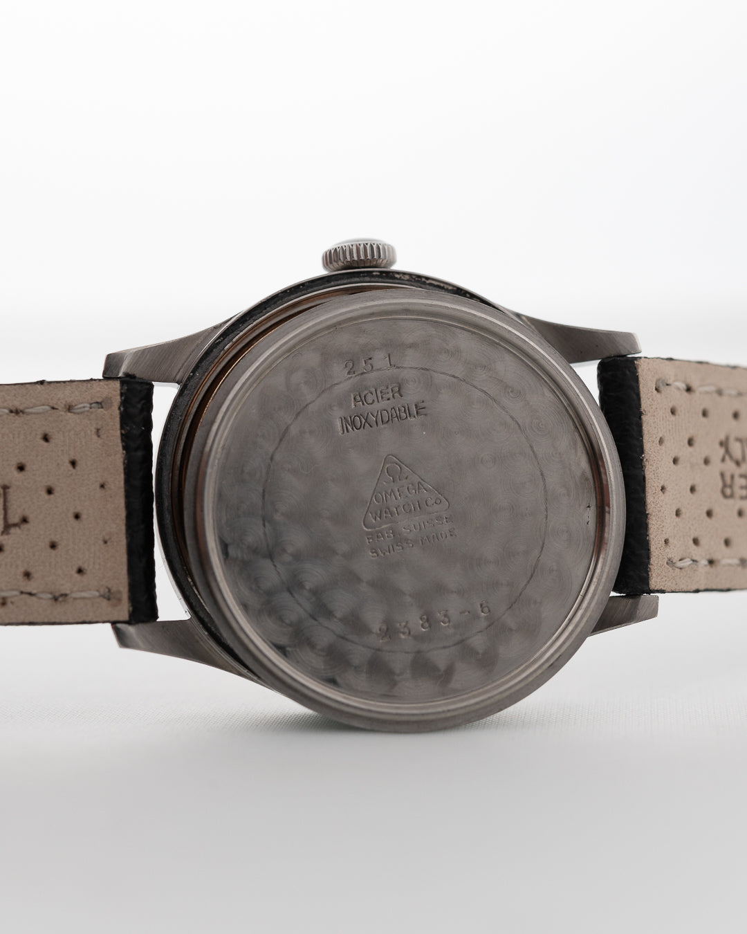 Omega Tuxedo bicolore 1947 - Goldammer Orologi Vintage