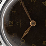 Omega Scarabeo Nero Dorato 1935 - Goldammer Orologi Vintage