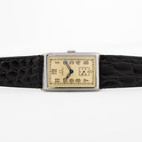 Omega rettangolare Art Deco 1930