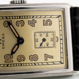 Omega rettangolare Art Deco 1930