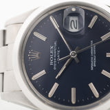 Rolex Oyster Perpetual Data Blu 1981