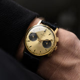 Cronografo Zenith 18k Quadrante Panda 1960
