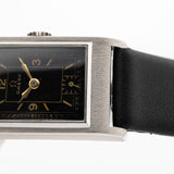 Omega Rettangolare Art Deco Nero 1939