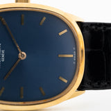 Patek Philippe Ellipse 18k blu Sigma 1972 nos
