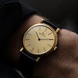 Jaeger LeCoultre 18k Ultra Thin anni '80