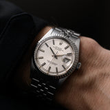 Rolex Datejust Silver Pie Pan 1973