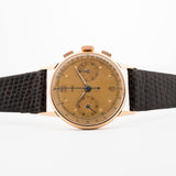 Cronografo Jaeger 18k Rose Jumbo 1940s