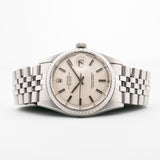 Rolex Datejust Silver Pie Pan 1973