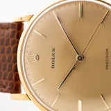 Rolex Precision 18k 1958