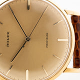 Rolex Precision 18k 1958