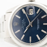 Rolex Oyster Perpetual Data Blu 1974