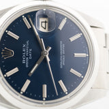 Rolex Oyster Perpetual Data Blu 1974