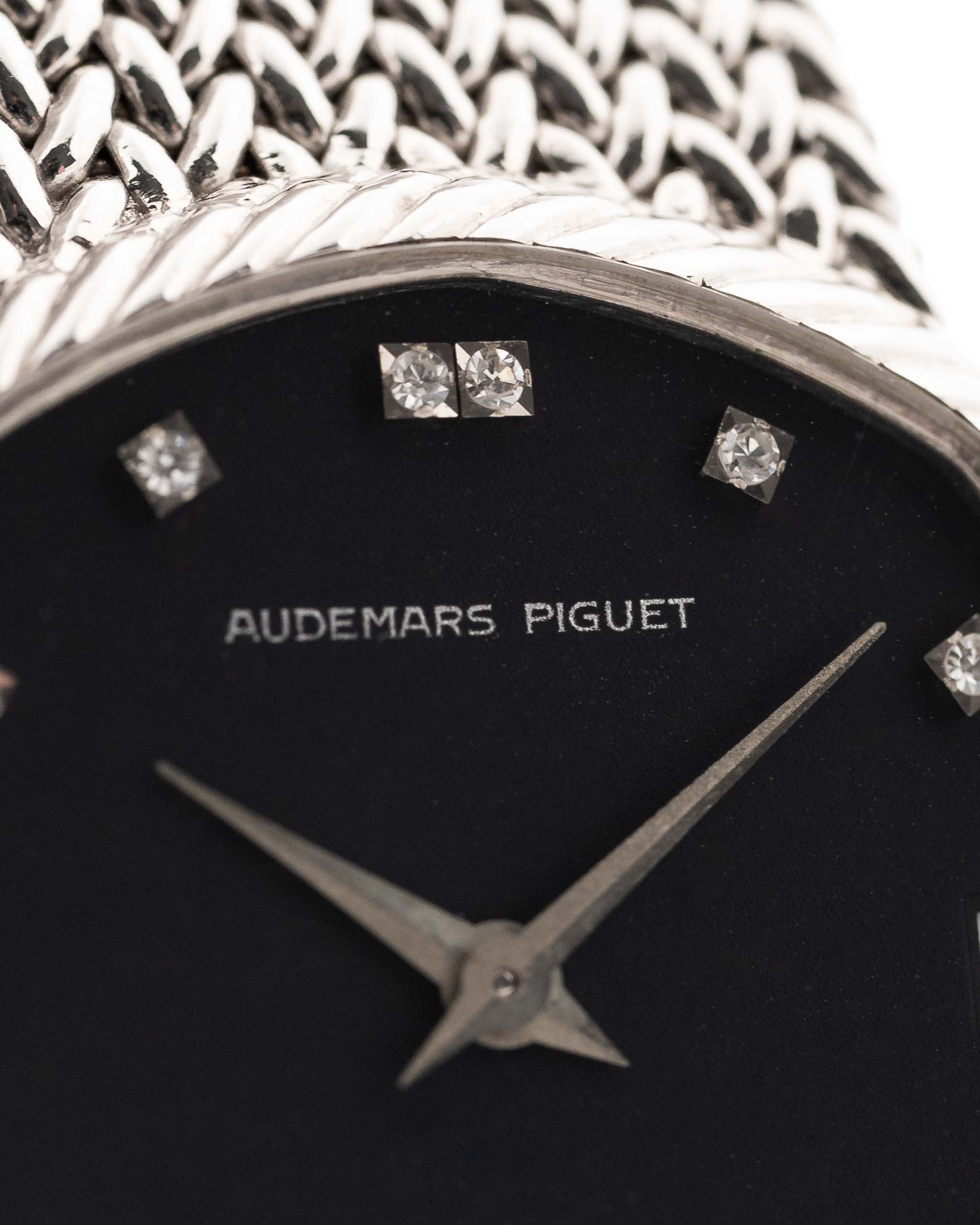 Audemars Piguet 18K Automatic Black Diamond 31.5mm 1970 年代