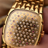 愛彼 Cobra 系列 18K 鑲鑽紅寶石腕錶 1990年代