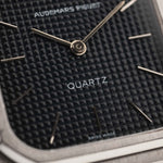 Audemars Piguet Royal Oak used 6005ST 1980 年代 Audemars Piguet 原裝灰色 Royal Oak (Stern) petite Tapisserie 表盤特寫