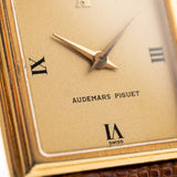 Audemars Piguet Square 18K Roman 1980s