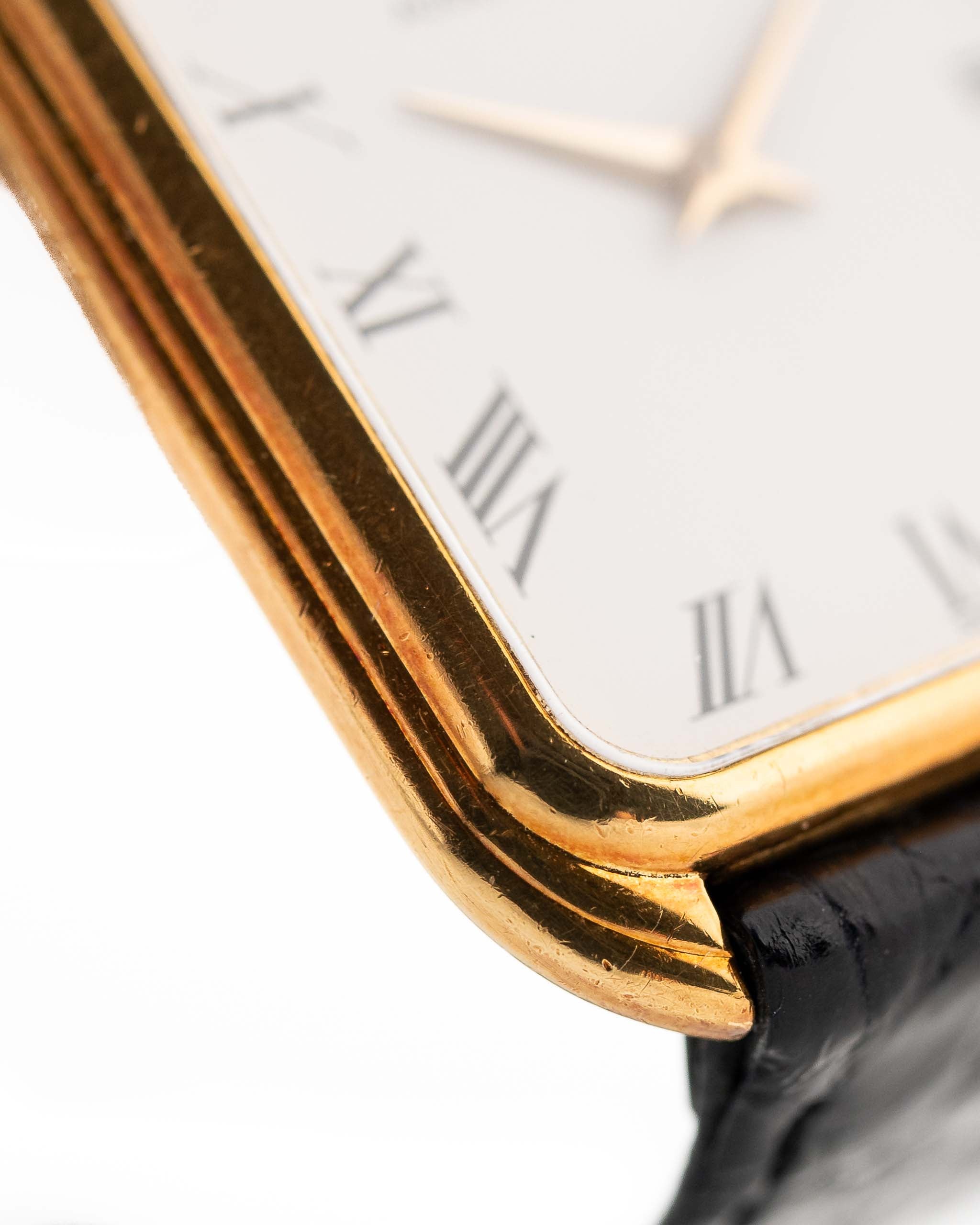 Vintage Audemars Piguet 腕錶 Tank 18K 黃金階梯式羅馬錶殼與錶盤