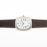Piaget 18K 長方形鱷魚皮羅馬腕錶 1970 年代