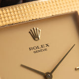 Rolex Cellini 18K Rectangular Hobnail 1976