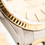 勞力士 Datejust 雙色餡餅盤 1974