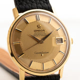 Omega Constellation Date 18K Pie Pan 1967