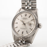 勞力士 Datejust 餡餅盤 銀色 1973