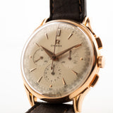 Omega 18K 玫瑰金計時碼錶 Cal.321 1952