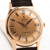 歐米茄星座 18K 玫瑰紅日期縞瑪瑙 1960