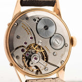 Universal Genève 18K 玫瑰三曆腕錶 1940 年代