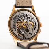 Universal Geneve Tri Compax 18K Jumbo 1950